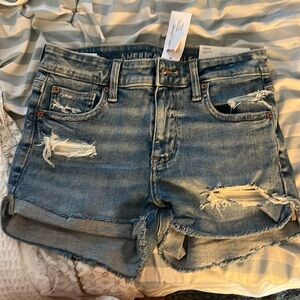 American Eagle jean shorts NWT